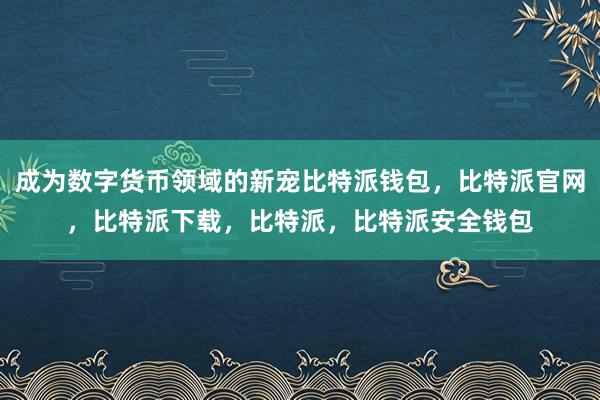 成为数字货币领域的新宠比特派钱包，比特派官网，比特派下载，比特派，比特派安全钱包