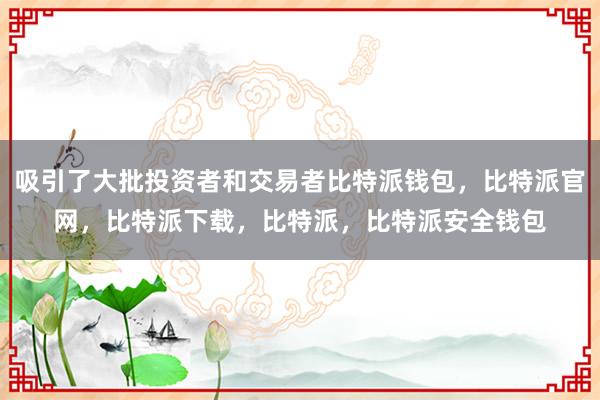 吸引了大批投资者和交易者比特派钱包，比特派官网，比特派下载，比特派，比特派安全钱包