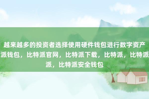 越来越多的投资者选择使用硬件钱包进行数字资产管理比特派钱包，比特派官网，比特派下载，比特派，比特派安全钱包