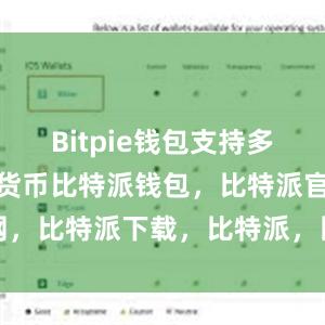 Bitpie钱包支持多种主流数字货币比特派钱包，比特派官网，比特派下载，比特派，比特派安全钱包