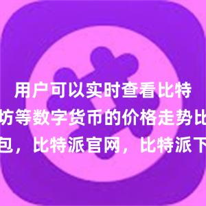 用户可以实时查看比特币、以太坊等数字货币的价格走势比特派钱包，比特派官网，比特派下载，比特派，比特派安全钱包